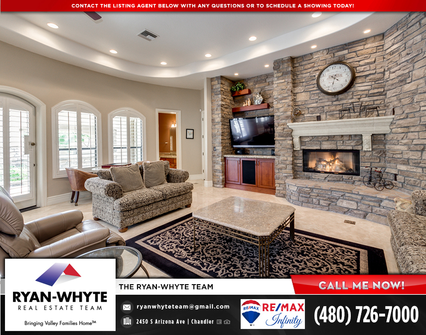 Chandler Real Estate Custom Home in Ryan Estates!